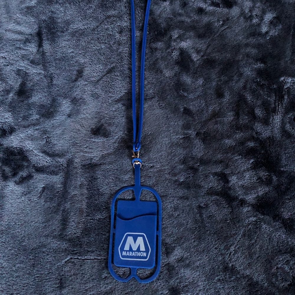 Marathon cell phone necklace lanyard